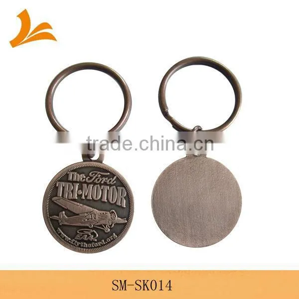 SM-SK013 hot sale fronteras zinc alloy metal keychain