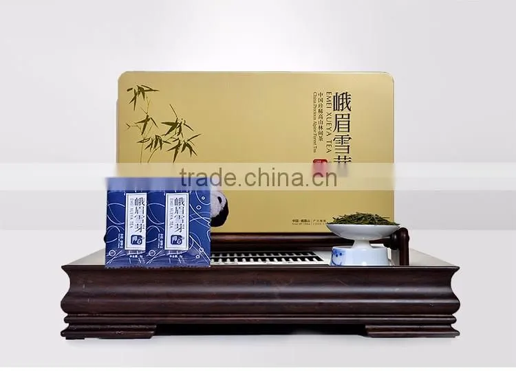 Fat removal tea tin box gift packing vital green tea