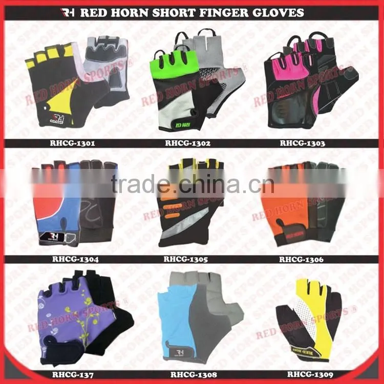 Fingerless Outdoor Gloves, Lycra Cheap Gloves