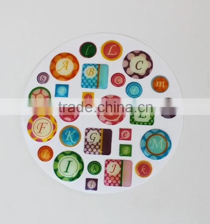 3d epoxy sticker , Promotional Gifts Use and Decorative Sticker Style custom epoxy sticker