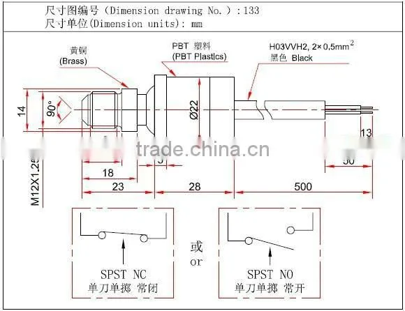 electronic pressure switch