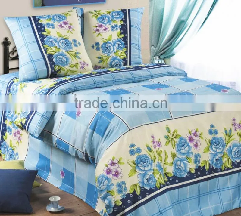 Bed sheet material in rolls