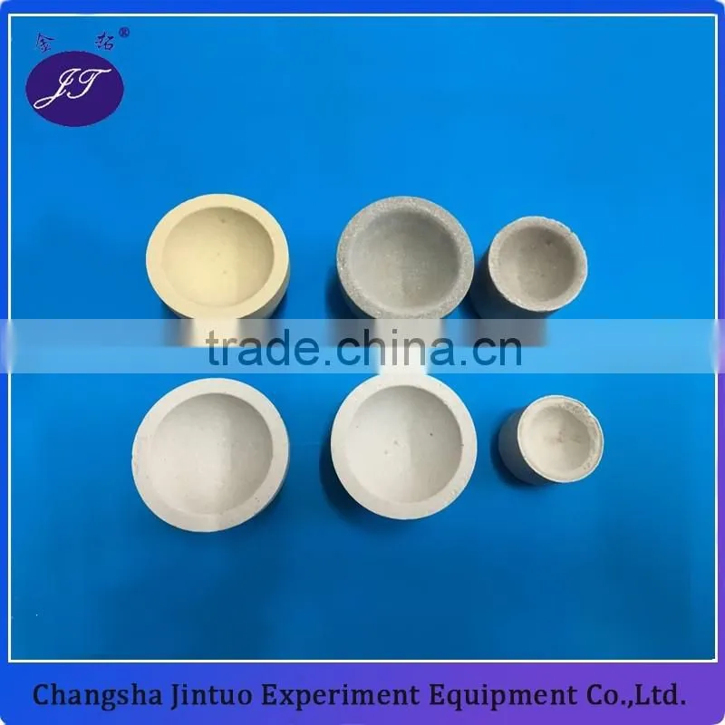 customize high purify 99.5% alumina sagger high quality corundum crucible,large volume tungsten crucible,porcelain crucible 15ml
