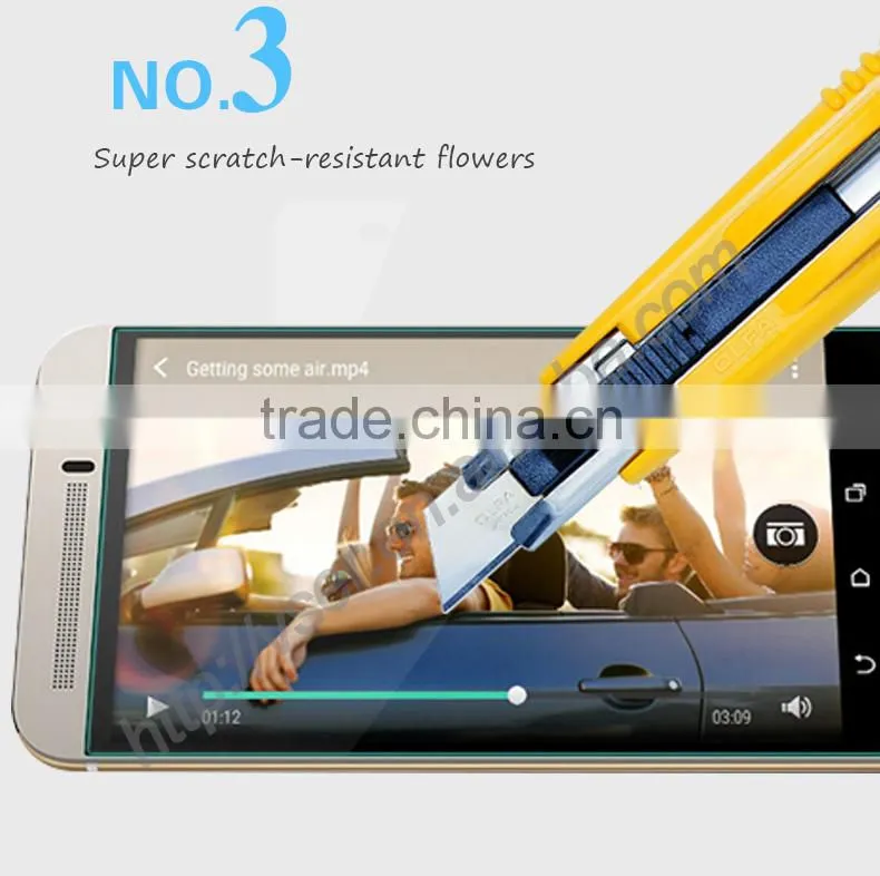 Top quality 0.3mm tempered glass screen protector reviews for HTC 526