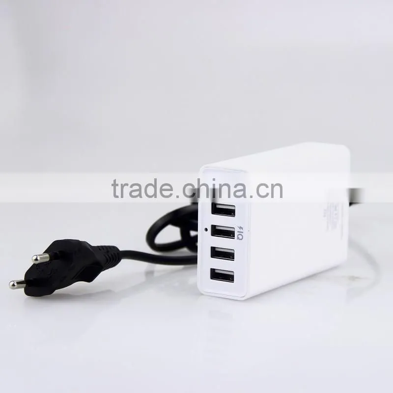 many models QC3.0 Smart usb wall chargers 4 ports usb chargers for travelling