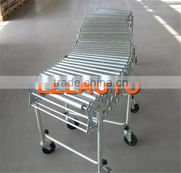 Telescopic roller Conveyor