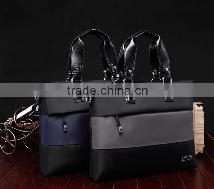 2016 fashionable briefcase oxford tote briefcase men's shoulder briefcase