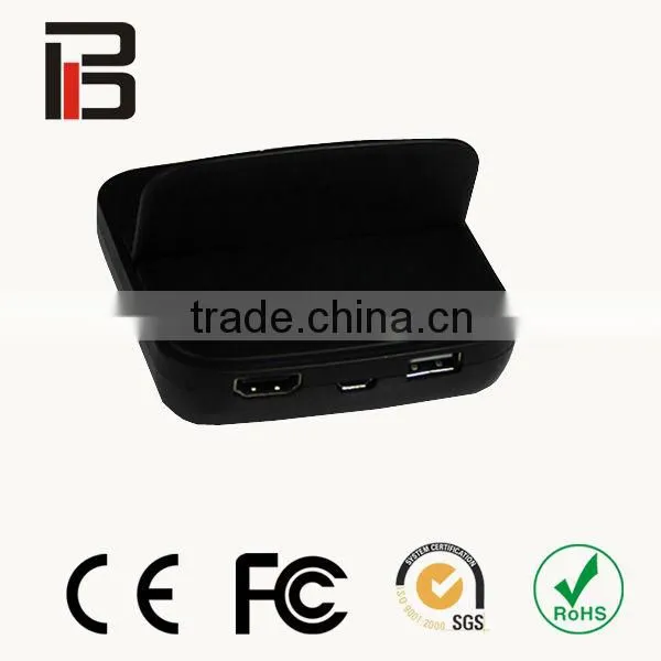 New item for Samsung Galaxy S4 multi-function charger station for Samsung Galaxy S4