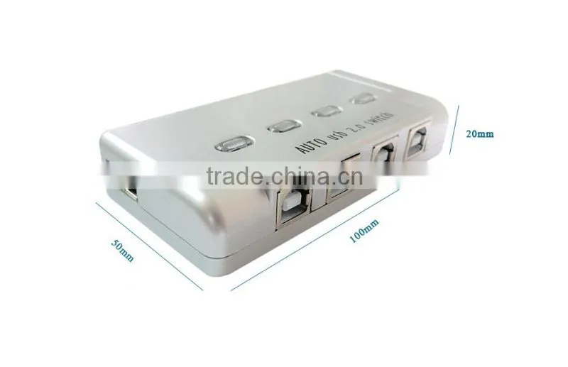USB selector with 4 ports