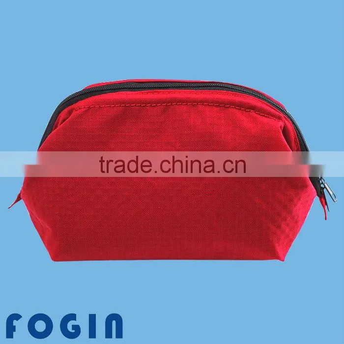 Canvas cosmetic bag