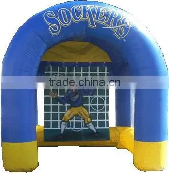 Customized inflatable soccer goal for sale