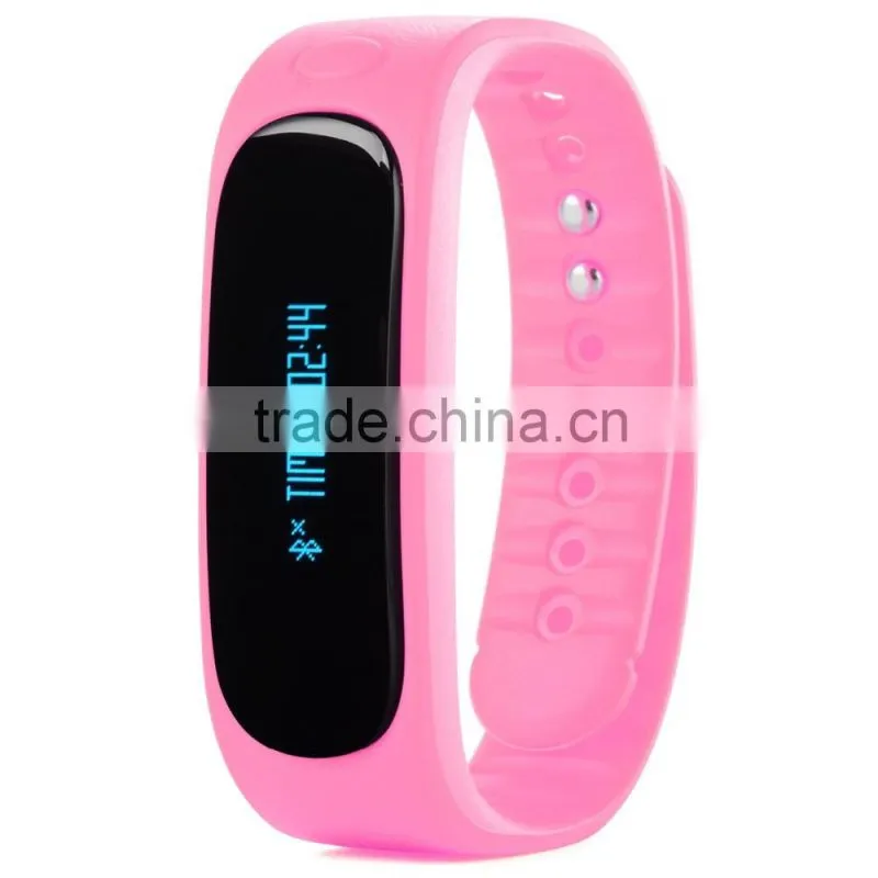 smartband Waterproof Watch OLED Fitness Sleep Tracker For iPhone Android 5 Colors Smart Bracelet Wristband