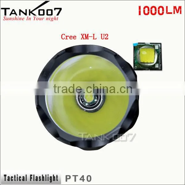 Tactical Flashlight Led Cree Led Bulb Flashlight With Extension Tube Pt40