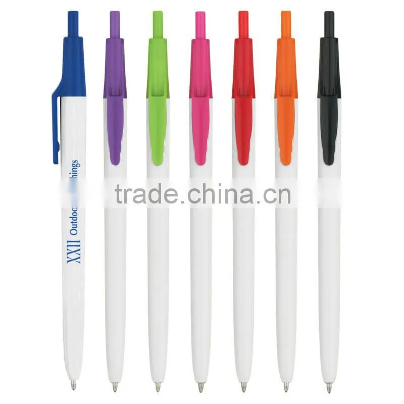 The Liberty Pen-White with Black Side