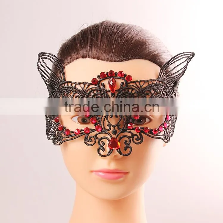 beads gothic sex eye mask, sexy lace eye mask