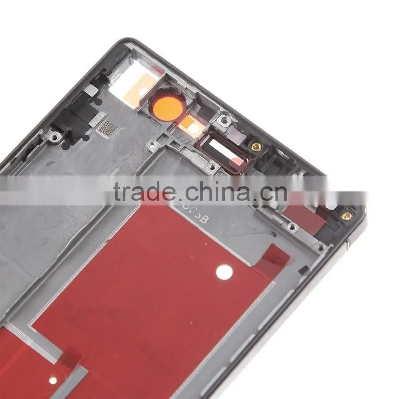 Wholesale Original Genuine Front Housing Middle Plate For Huawei Ascend P7 - Black