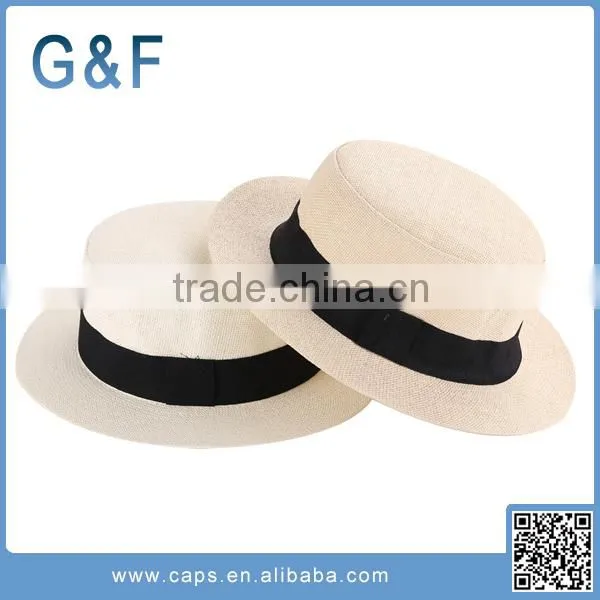 Wholesale Custom Straw Boater Hat