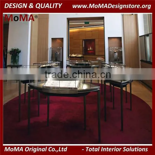 Jewelry Store Showcase And Counter