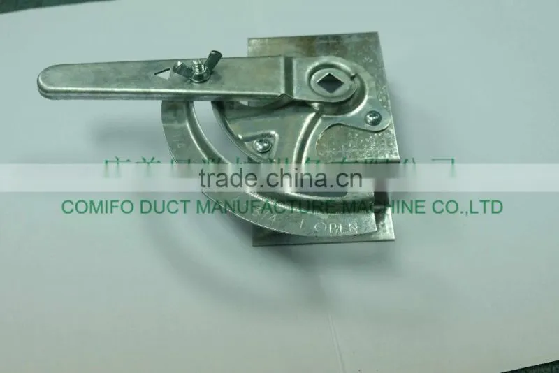 damper handle/volume control damper/air damper/fire damper/smoke damper/smoke fire damper accessories parts/roll forming machine