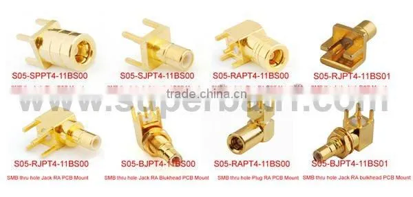 smb connector Crimp RG316 RG174 LMR100