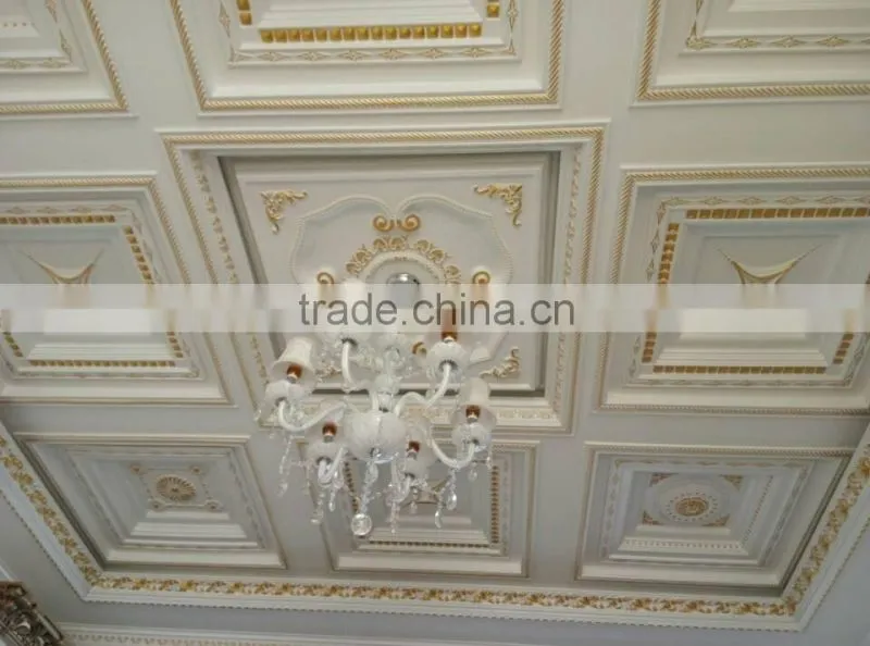 high quality factory price pu moulding /lamp holder/ pu medallion/pu foam ceiling tiles /medallion for interior decoration