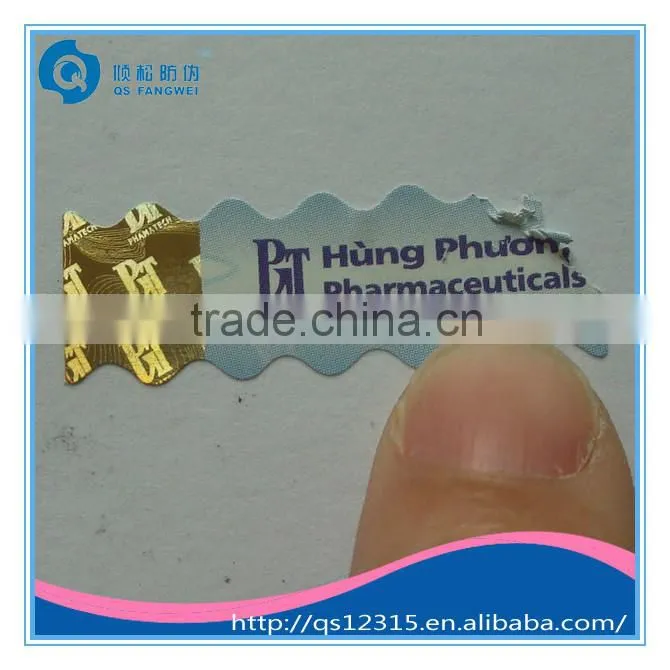 Pre-printed Tamper Proof Labels