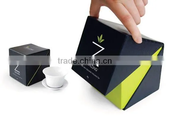 Customized Design Fancy Tea Box Paper Packing Tea Box
