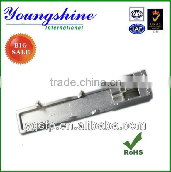 OEM SFP For Fiber Optic Equipment Zinc Alloy Die Casting Enclosure .