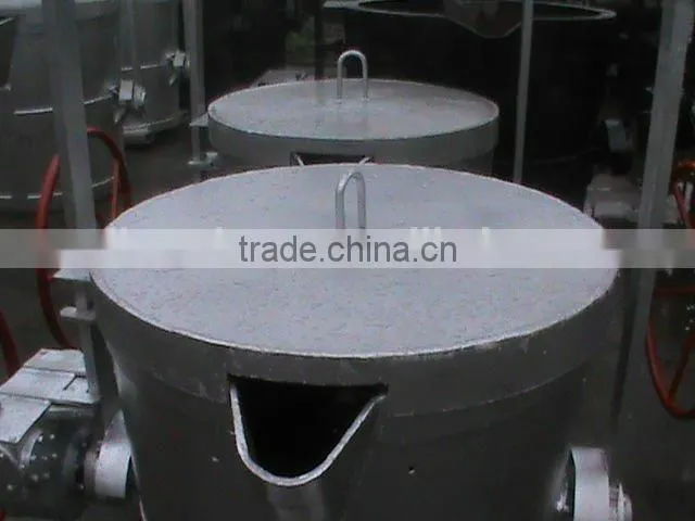 Steel Molten Iron Ladle 1000kg capacity