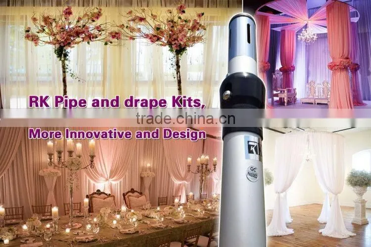 Singapore wholesale used pipe and drape backdrop curtain pipe and drape for sale