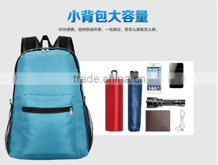Hot selling folding backpack / fashion waterproof backpack / sport backpack