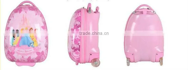 2014China alibabab kids rolling luggage/luggage trolley for kids/hello kitty trolley luggage