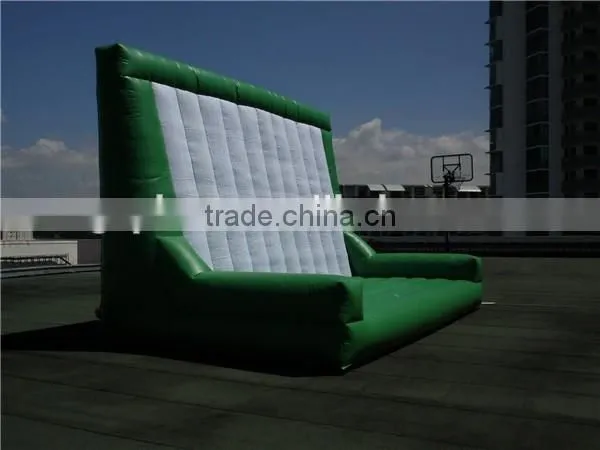 Inflatable extreme game / inflatable jump and stick wall with suit