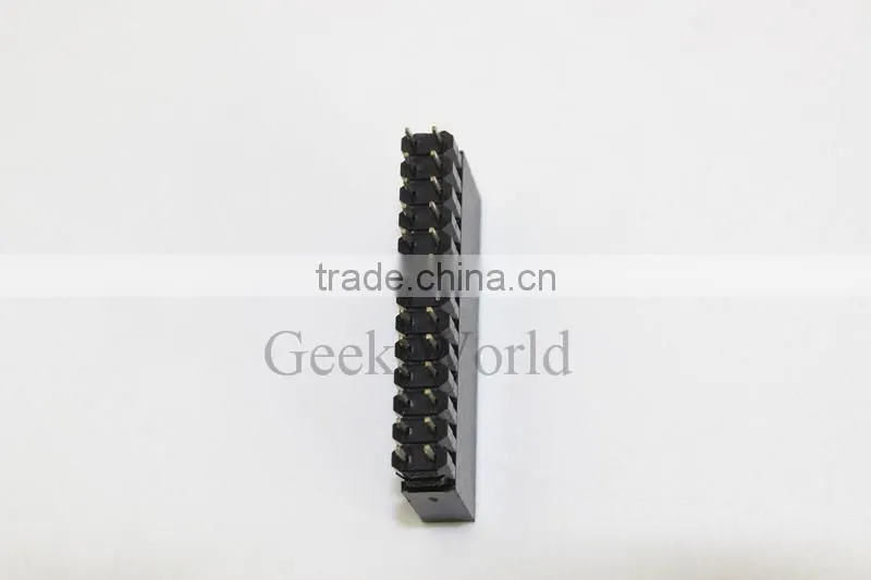 26Pin Double Row Straight Female Header Connector 2.54mm 2*13 For Raspebrry Pi