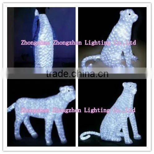 Illuminated Polar Bear Christmas 3D animals and figures