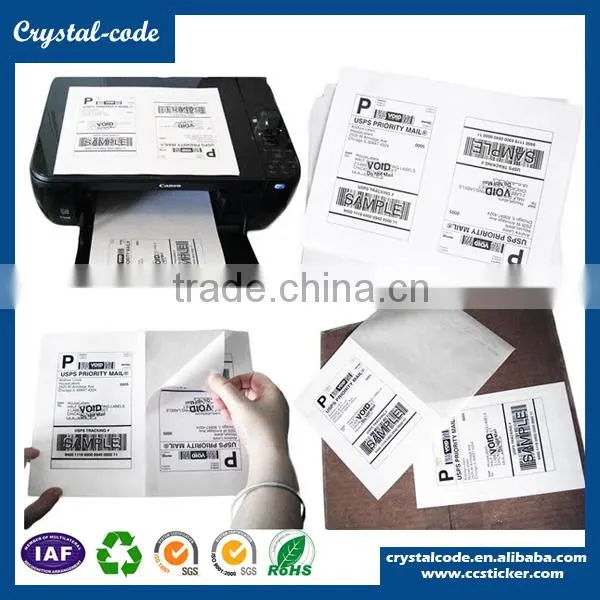 Competitive prioce 2 Labels Per Sheet 8.5x5.5 shipping label