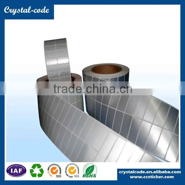 CMYK printing fast delivery water base adhesive die cut thickness water label