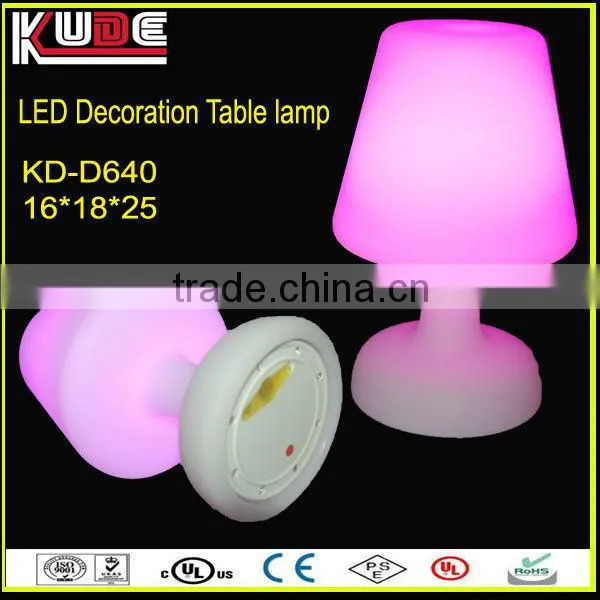 Wireless remote control portable led decoration light for wedding