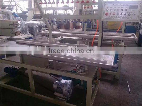 High efficiency PE/PP plastic profile making machine