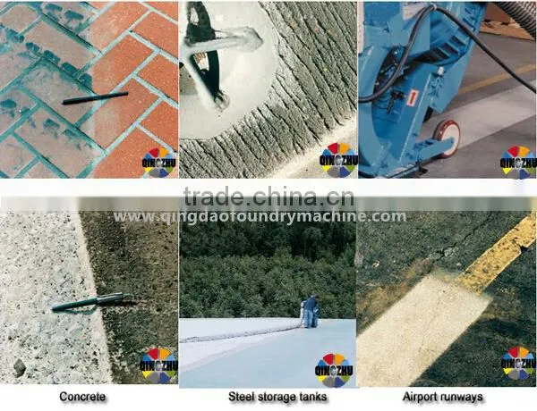 Single Blast Wheel Mobile Machine