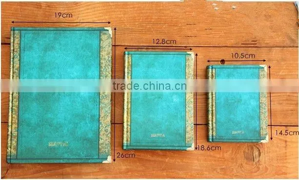 Wholesale In Stock Leather Notebook Cover Hard Cover Notebook
