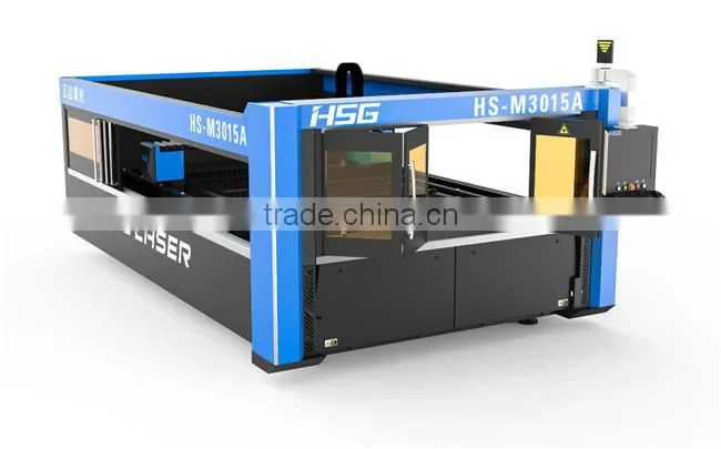 2015 New Design IPG 500W Fiber Laser Cutting Machine fo Metal Guard
