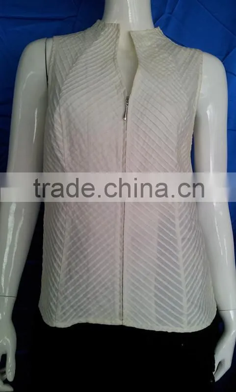 Office ladies summer fashion white blouse