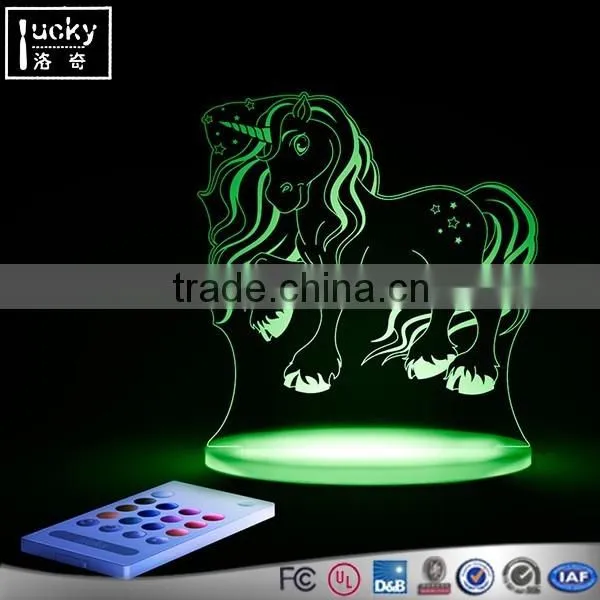 Acrylic Led Night Light for Baby