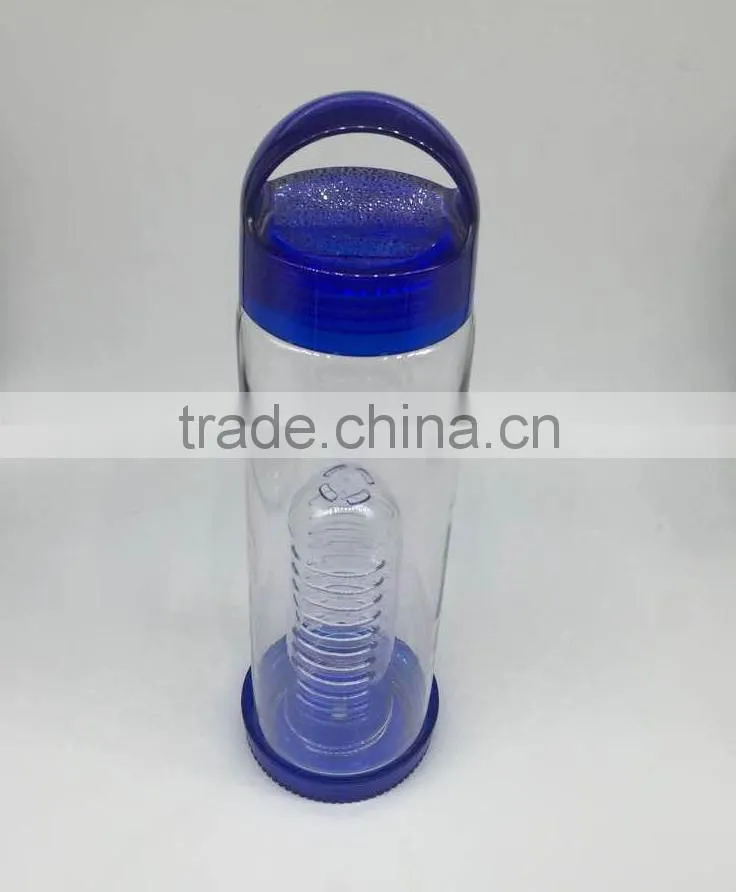 2015 wholesale portable plastic water bottle sports bottle