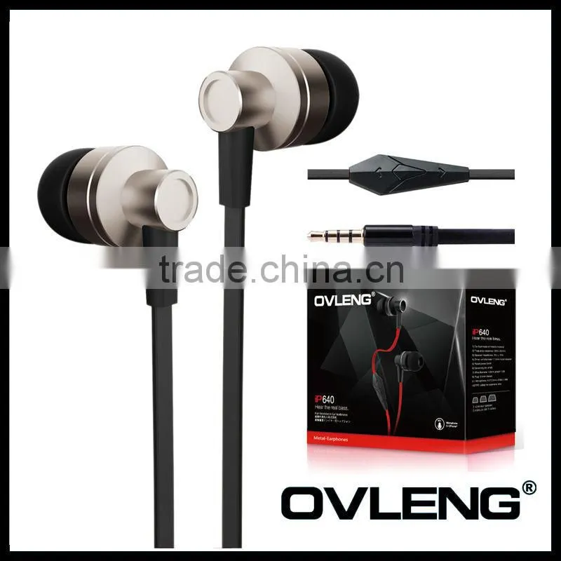 OVLENG IP640 mobile earphone for iphone 5s/ samsung /meizu