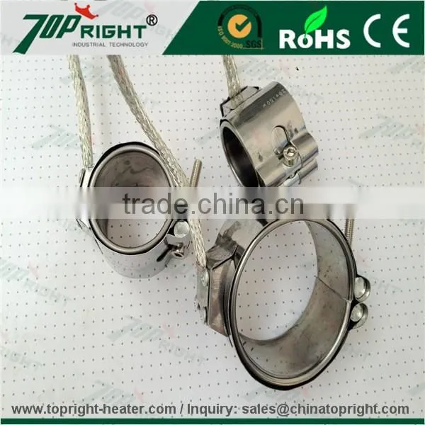 Extruder mica heater ring band heaters