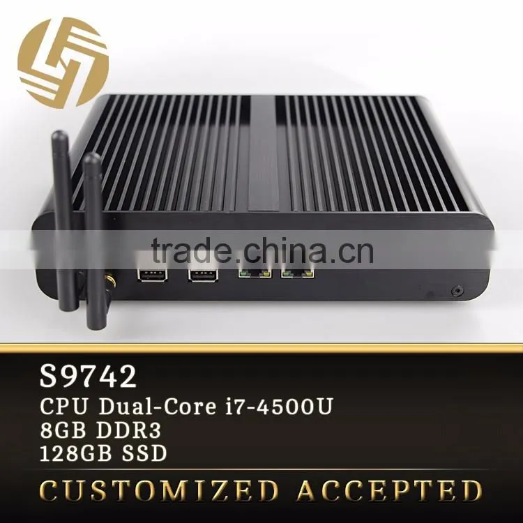industrial factory price pc small i7 4K Gaming desktop computer mini server