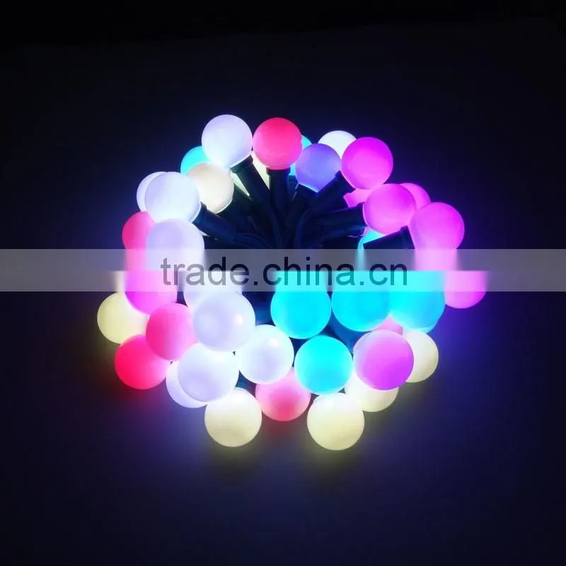 rgb full color c9 led christmas string lights