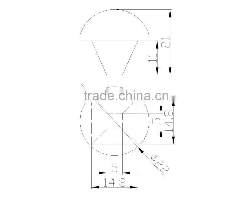 solar concentrator glass lens(GT-D22-10-1)